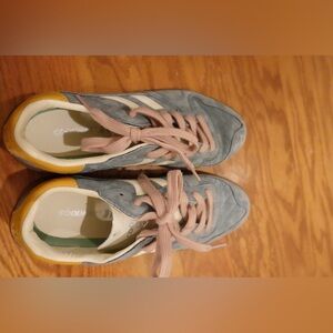 Coolway Kids Sneakers - Blue and Yellow Accents